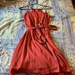 Maroon dress size L